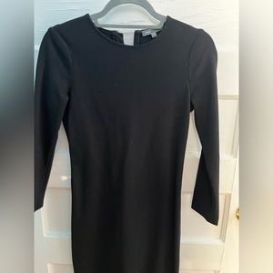 Vince Long Sleeved Black Dress